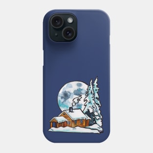 Cold Moon Phone Case