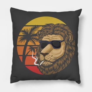Lion Head smoking Pillow