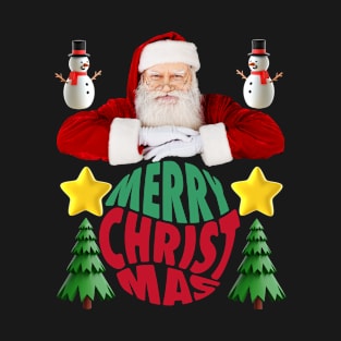 A Funny and Cute T-shirt Design for Merry Christmas and Happy New Year T-Shirt