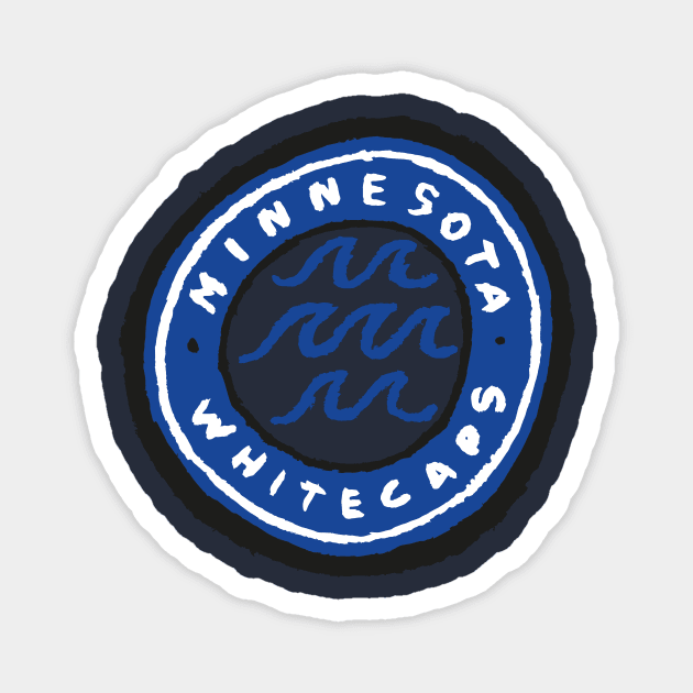 Minnesota Whitecaaaaps 06 Magnet by Very Simple Graph