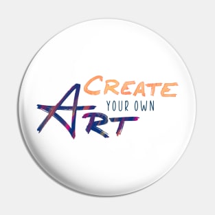 Create your own Art Pin