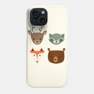 Woodland Creatures Phone Case