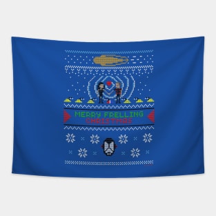 Merry Frelling Christmas Ugly sweater Tapestry