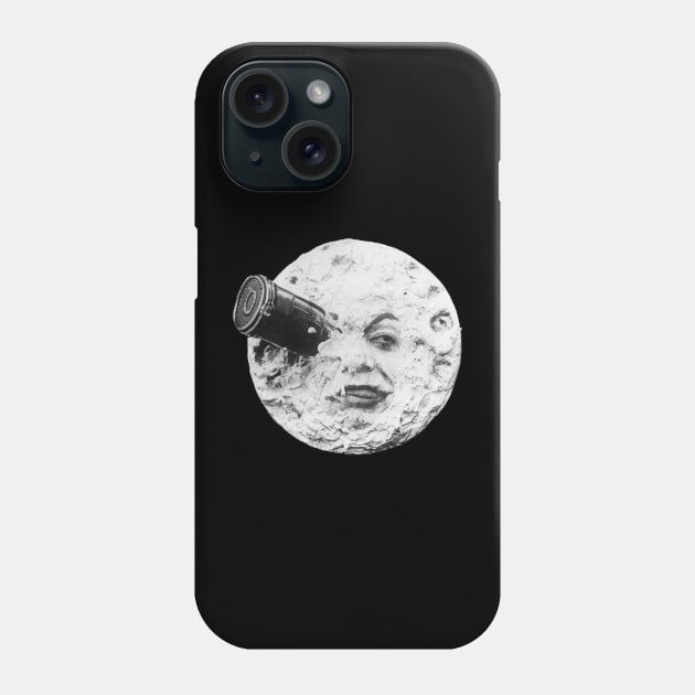 A Trip to the Moon Phone Case by MovieFunTime