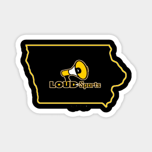 Loud Sports Hawkeye Magnet