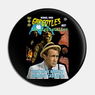 Kolchak meets Gargoyles - non-distressed version Pin