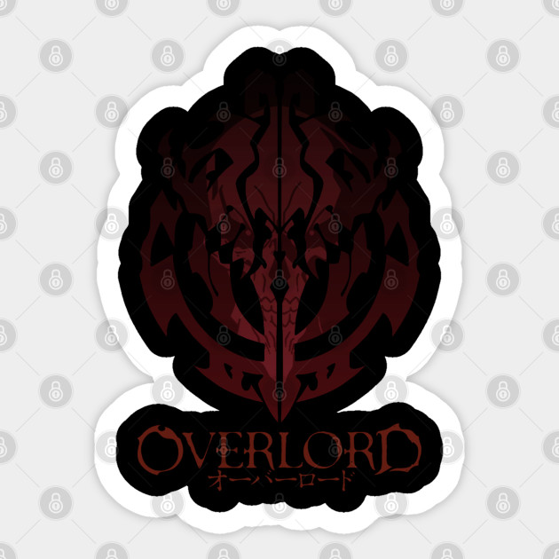 Get Wallpaper Anime Overlord Ainz Ooal Gown Crest Logo Overlord Sticker For Android