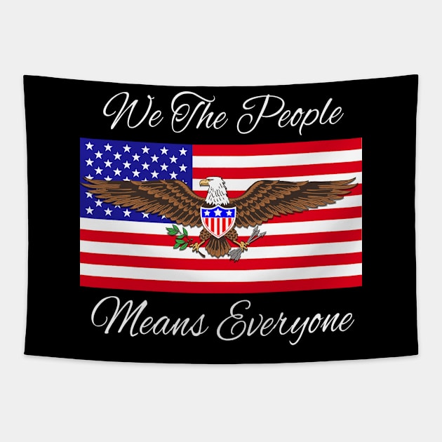 We The People 2nd Amendment Gun Rights Tapestry by macdonaldcreativestudios