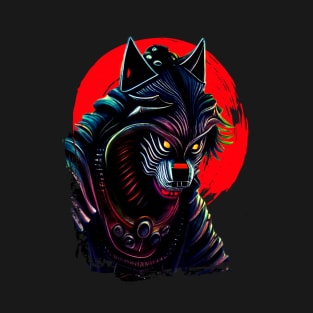 werewolf in Samurai armour T-Shirt