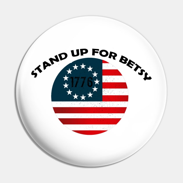 stand up for betsy ross Pin by Snoot store