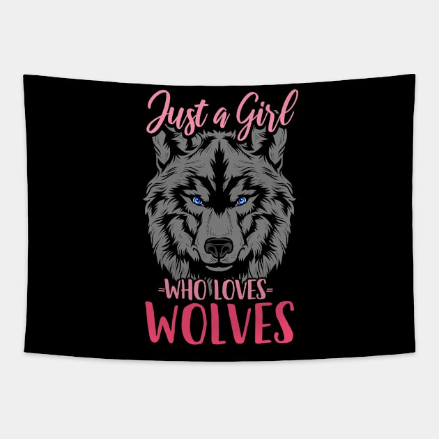 Wolves Wolf Wolves Lover Tapestry by CreativeGiftShop