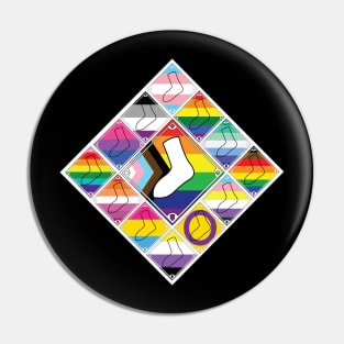 White Sox Pride Pin