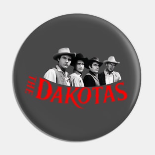 The Dakotas - Group - 60s Tv Western T-Shirt Pin