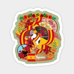 Beautiful Spain Magnet