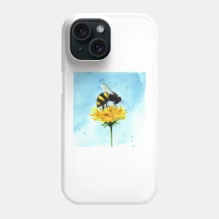 Smudgy Bee Gets Pollen Phone Case