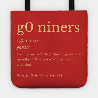 49ers Football Tote