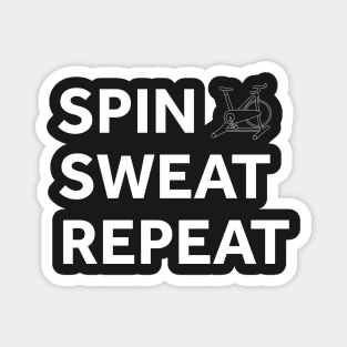 Spin Sweat Repeat Magnet