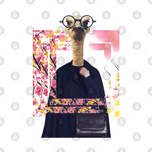 Ostrich Geek On Fleek by reesea