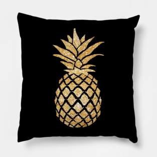 Glittery Pineapple Pillow