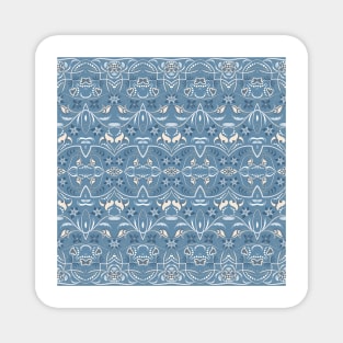 Ethnic patterns in oriental style. Magnet