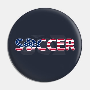 Soccer America Pin