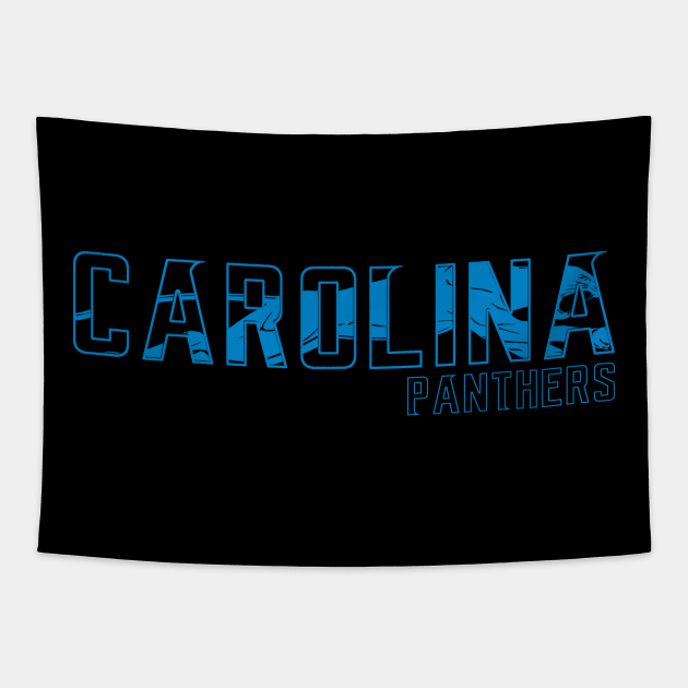 Carolina Panthers Tapestry by CovpaTees