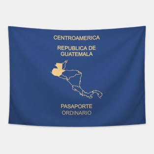 Guatemala passport Tapestry