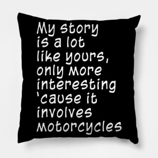 Motorcycles Pillow