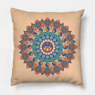 Lotus Mandala Pillow