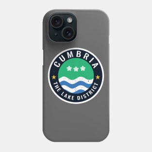 Cumbria - The Lake District Flag Phone Case