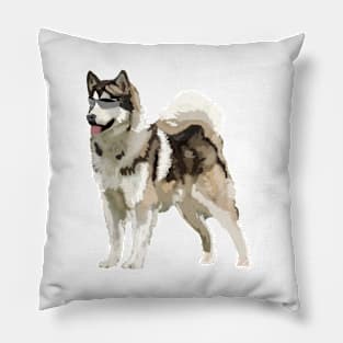 Husky Dog Pillow