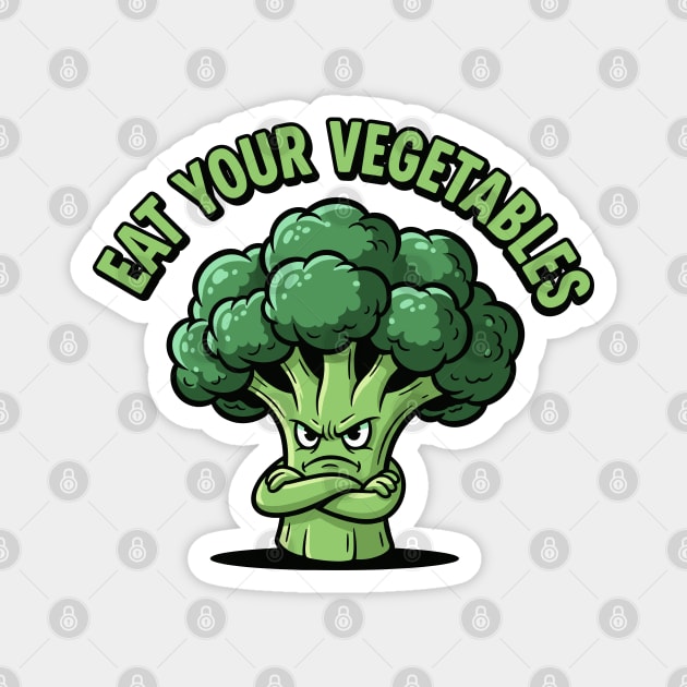 Eat Your Veggies Magnet by enrynz