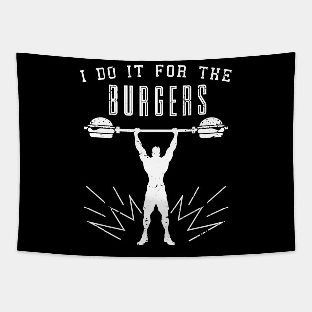 Lift for Burgers - wht Tapestry by CCDesign