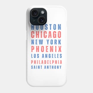 American cities Phone Case