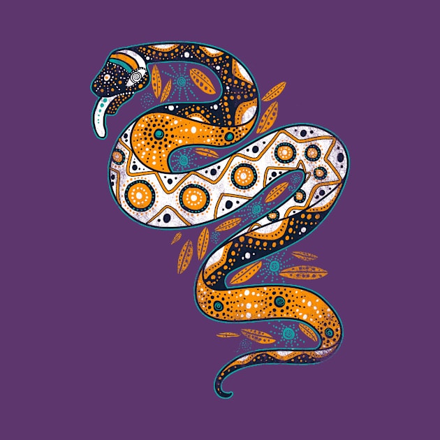 Rainbow Serpent by qetza