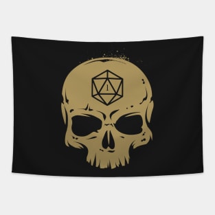 Hardcore Skull Dungeons Crawler and Dragons Slayer Tapestry