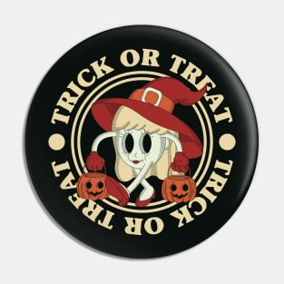 Trick Or Treat Pin