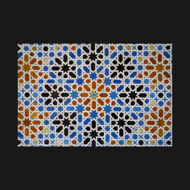 Seville Islamic tile pattern 1 by LieveOudejans