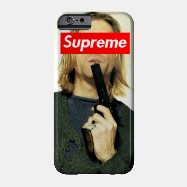 supreme kurt cobain - Supreme - Phone Case | TeePublic