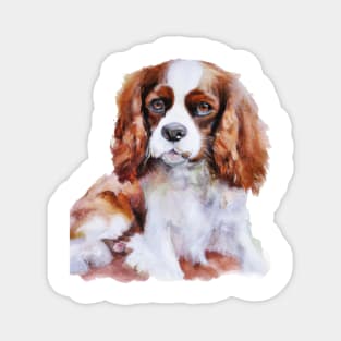 Cavalier King Charles Spaniel Watercolor - Gift For Dog Lovers Magnet