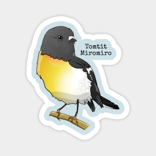 Tomtit Miromiro Magnet