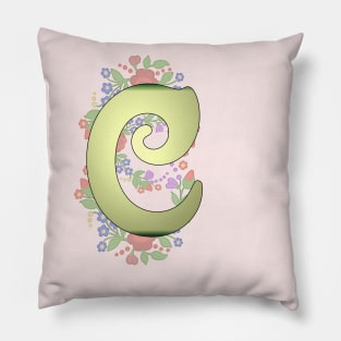 Buchstabe C Pillow