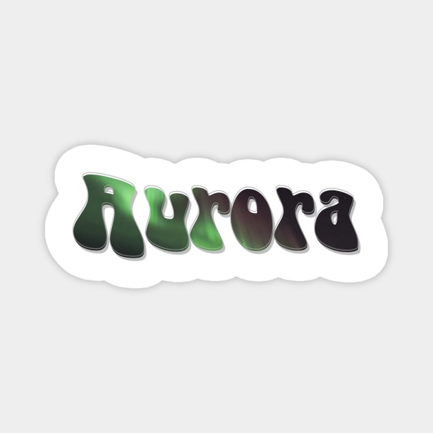 Aurora Magnet by afternoontees