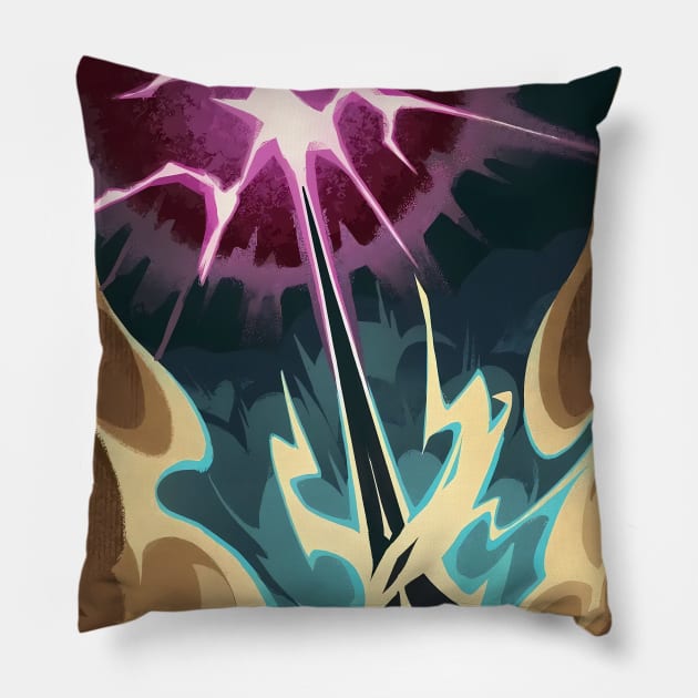 Darting Arrow • Honkai Star Rail Light Cone Pillow by kazatodoesart