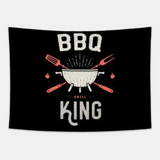 BBQ Barbecue King Tapestry