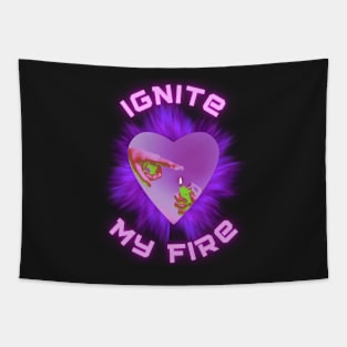 Ignite my Fire y2k vibe Tapestry