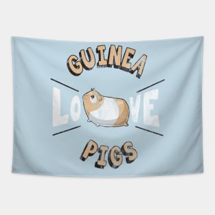 Love Guinea Pigs Tapestry