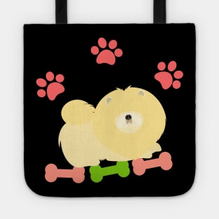 Cute Chow Chow Dog Tote