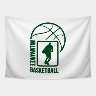 Milwaukee Basketball 01 Tapestry