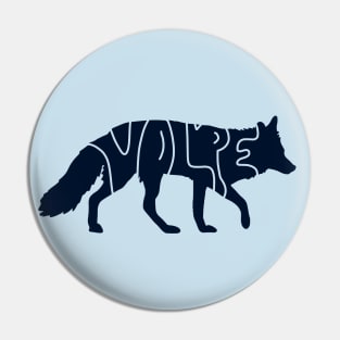 Volpe (Fox) Pin